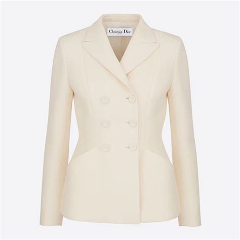 dior bar jacket white|Dior 30 montaigne bar jacket.